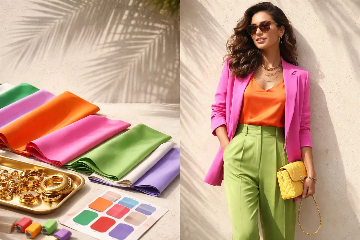 Les secrets pour associer les couleurs avec style