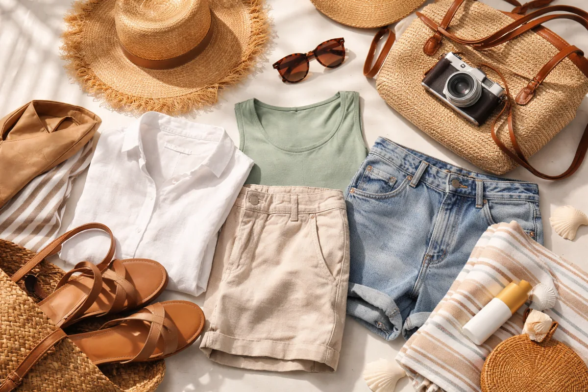 Comment bien choisir des vêtements pour un voyage d'été confortable