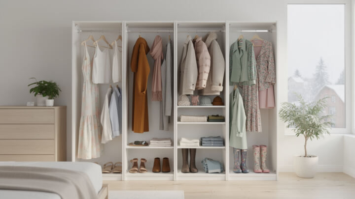 Adapter sa garde-robe selon les saisons simplement 1 découvrez comment adapter facilement votre garde-robe aux variations saisonnières pour rester élégant et confortable tout au long de l'année.